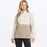FXR WOMEN'S ASPEN 1/4 ZIP FLEECE in Sand/Stone