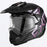 FXR Torque X Team Helmet With E-shield And Sun Shade in Grape