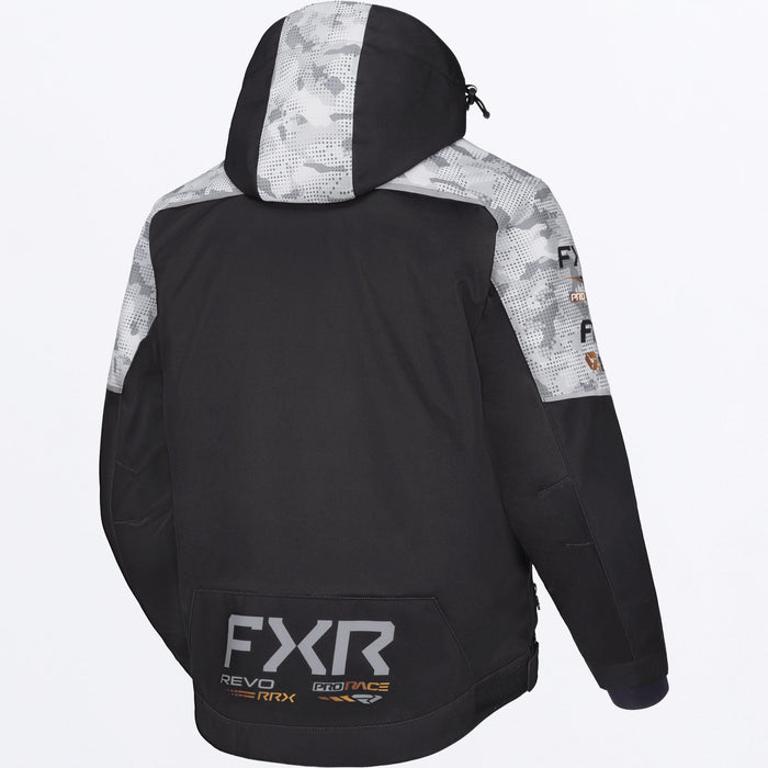 FXR REVO RRX 2-in-1 JACKETS in Black/Wht Camo/Kash
