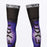 FXR RIDING SOCK AIR (1 PAIR) SNOW 2027 in Black/Purple