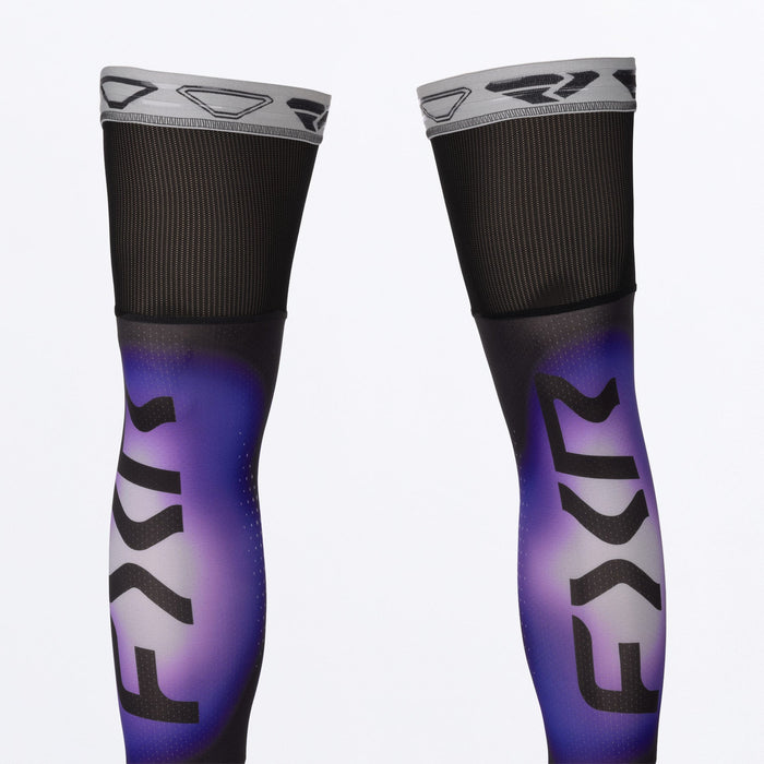 FXR RIDING SOCK AIR (1 PAIR) SNOW 2027 in Black/Purple