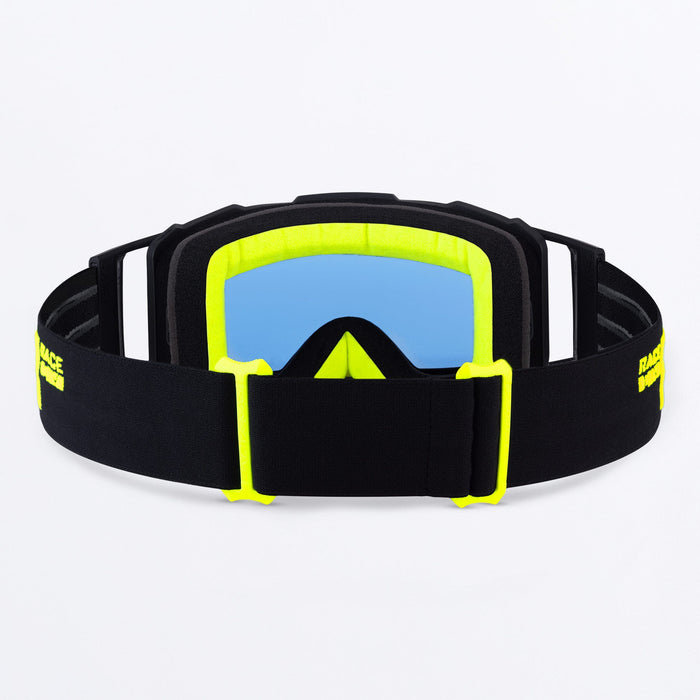 FXR Combat Goggle in Hi Vis/Black