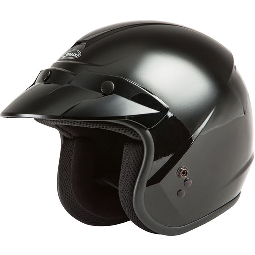 GMAX OF-2 Solid Helmet in Black 