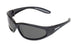 GLOBAL VISION HERCULES 1 SUNGLASSES in Black - Smoke Lens