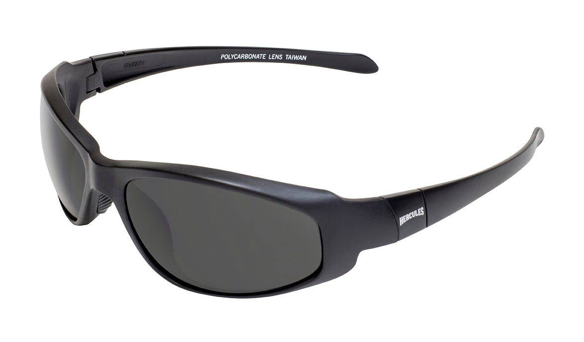 GLOBAL VISION HERCULES 2 SUNGLASSES in Black - Smoke Lens*