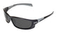 GLOBAL VISION HERCULES 5 SUNGLASSES in Black - Smoke Lens*