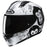 HJC C10 GETI HELMET IN Semi-flat White/Black