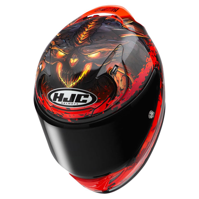 HJC RPHA 12 DIABLO HELMET 2025 in Blizzard
