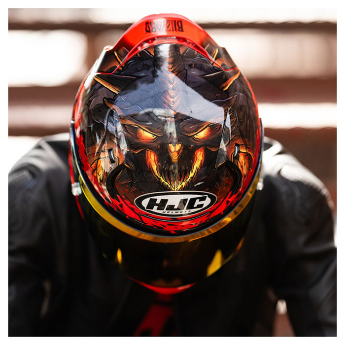 HJC RPHA 12 DIABLO HELMET 2025 in Blizzard