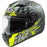 HJC i10 PITFALL HELMET 2025 IN Semi-flat Black/HiViz Yellow