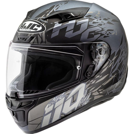 HJC i10 PITFALL HELMET 2025 IN Semi-flat Gray/Black