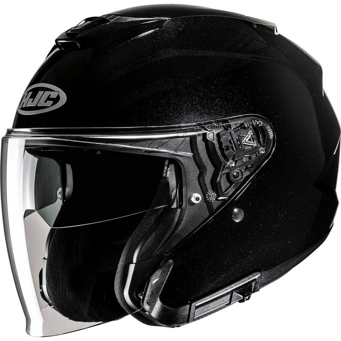 HJC i31 SOLID HELMET 2025 in Metallic Black