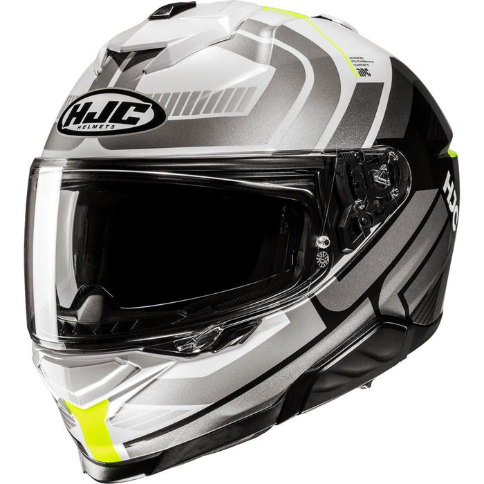 HJC i71 VIZ HELMET 2025 IN Hi-Viz/Gray
