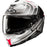 HJC i71 VIZ HELMET 2025 IN Semi-flat Red/Gray