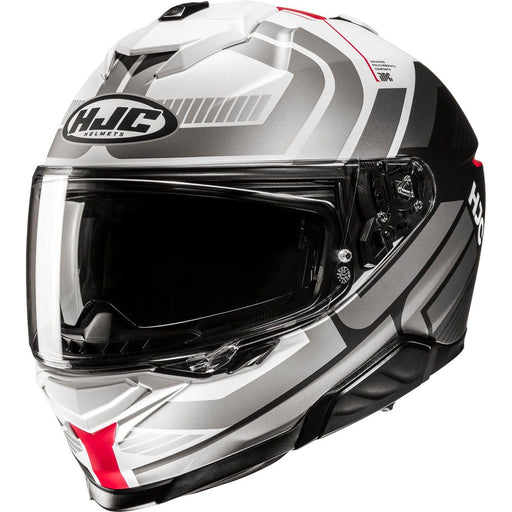 HJC i71 VIZ HELMET 2025 IN Semi-flat Red/Gray