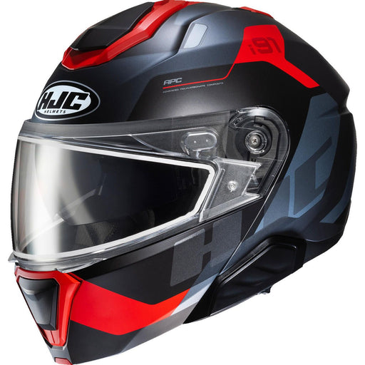 HJC i91 Carst SNOW HELMET 2025 in Grey/Red