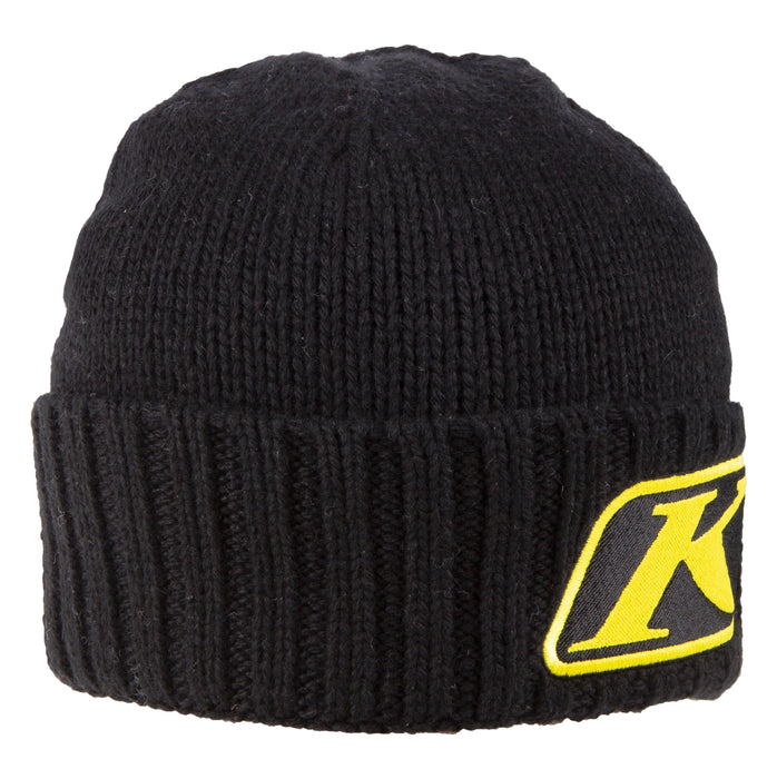 KLIM Canyon Beanies Men's Casual Klim One Size Fits All Black - Yellow 