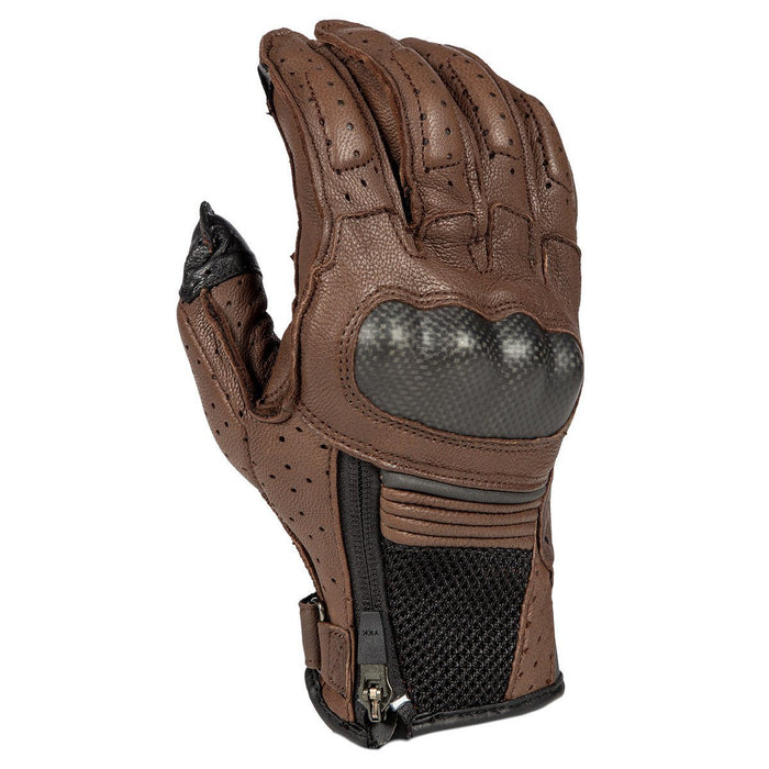 KLIM Induction Gloves Motocross Gloves Klim Brown S 