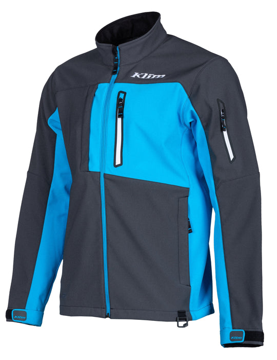 KLIM Inversion Jackets Men's Casual Klim Asphalt - Vivid Blue MD 