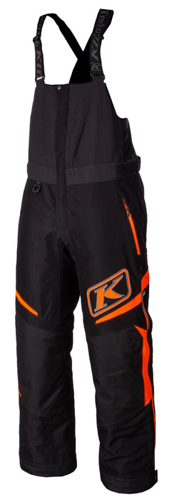 KLIM Klimate Bib - REDESIGNED! Men's Snowmobile Pants Klim Strike Orange SM 