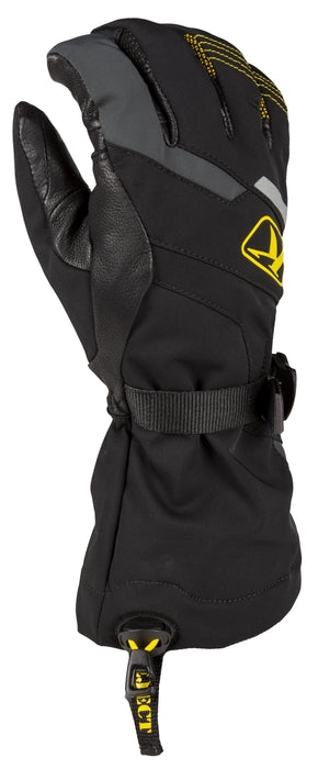 KLIM Powerxross Gauntlet Gloves - REDESIGNED! Men's Motorcycle Gloves Klim Black SM 