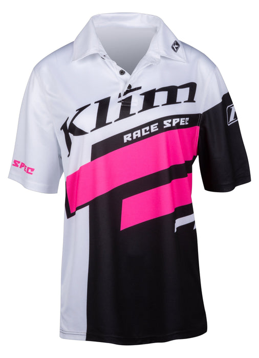 KLIM Race Spec Polo Men's Casual Klim Knockout Pink XS 