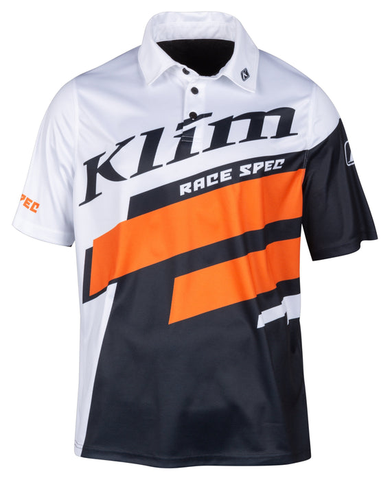 KLIM Race Spec Polo Men's Casual Klim White SM 