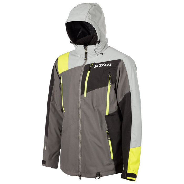 KLIM Storm Jackets - NEW COLORWAY! Men's Snowmobile Jackets Klim Gray SM 