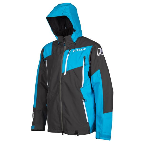 KLIM Storm Jackets - NEW COLORWAY! Men's Snowmobile Jackets Klim Vivid Blue SM 