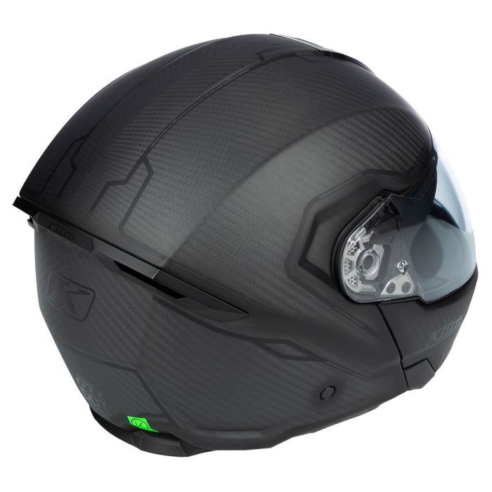 KLIM GT1 EXPEDITION SOLID HELMET - ECE/DOT 2025 in Carbon Matte Black