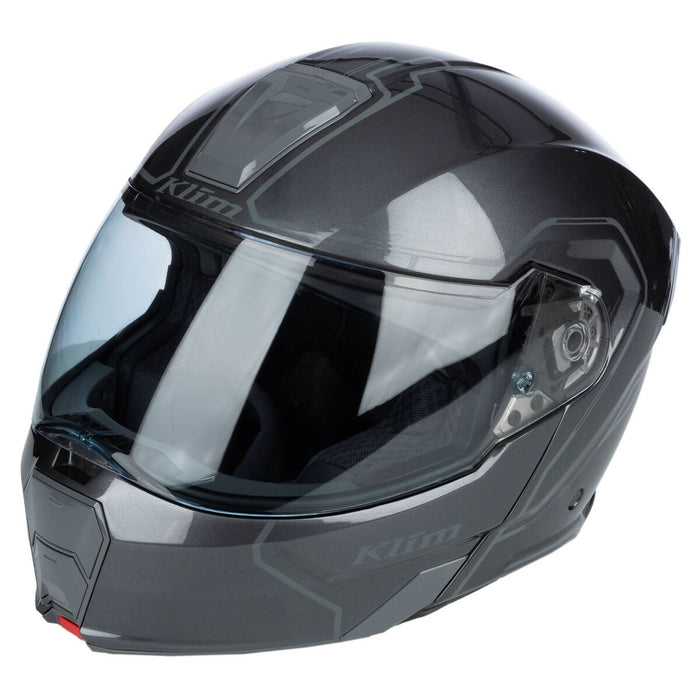 KLIM GT1 EXPEDITION SOLID HELMET - ECE/DOT 2025 in Gloss Metallic Asphalt