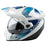 KLIM KRIOS PRO SPECTRUM HELMET - ECE/DOT in Spectrum White - Blue