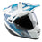 KLIM KRIOS PRO SPECTRUM HELMET - ECE/DOT in Spectrum White - Blue
