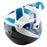 KLIM KRIOS PRO SPECTRUM HELMET - ECE/DOT in Spectrum White - Blue
