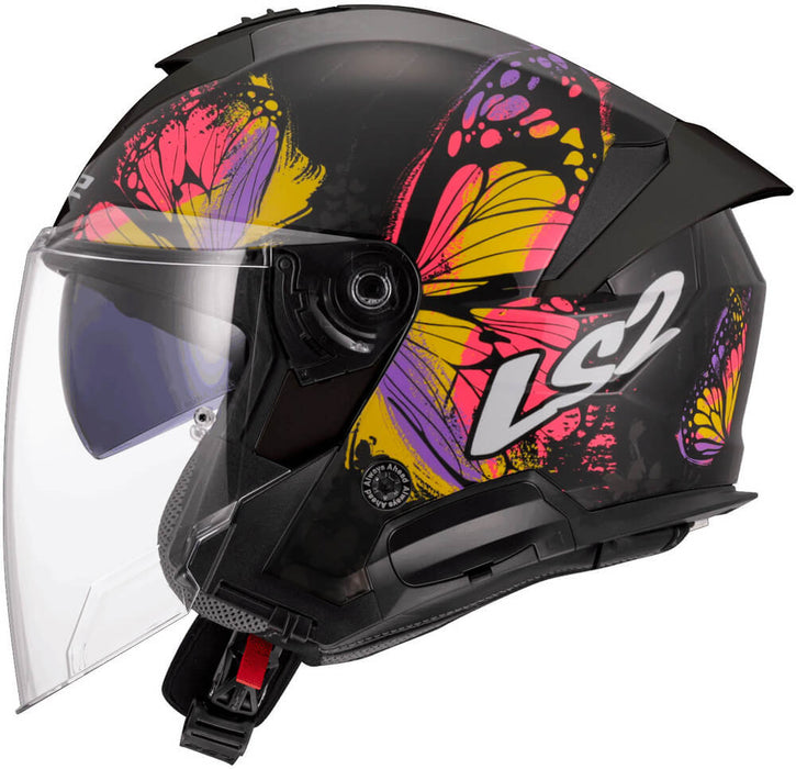 LS2 VERSO II WINGZ HELMET 2026 in Black/Yellow