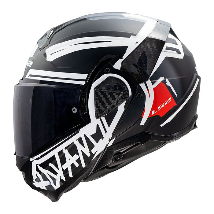 LS2 ADVANT II TAPE HELMET  in Matte Black