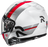 HJC RPHA 91 FENSH HELMET 2026 in White/Red