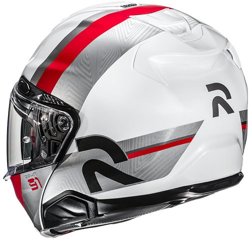 HJC RPHA 91 FENSH HELMET 2026 in White/Red