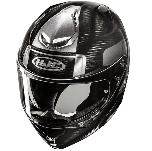 HJC RPHA 72 FYNEX CARBON HELMET 2026 in Black/Silver