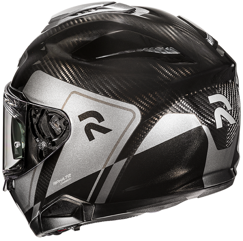 HJC RPHA 72 FYNEX CARBON HELMET 2026 in Black/Silver