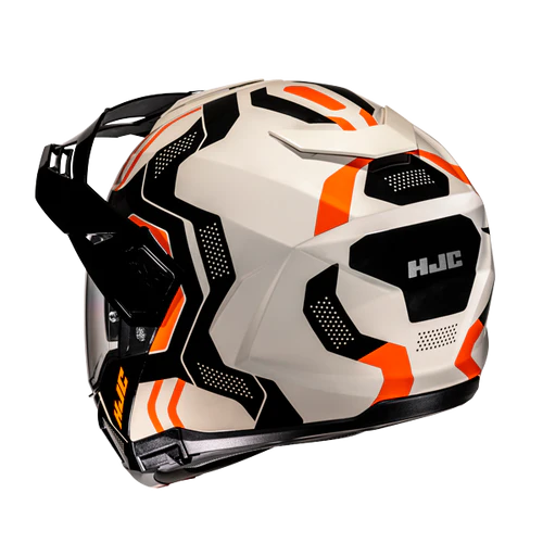 HJC i80 VELLY HELMET 2025 in Beige/Orange