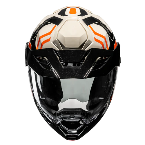 HJC i80 VELLY HELMET 2025 in Beige/Orange