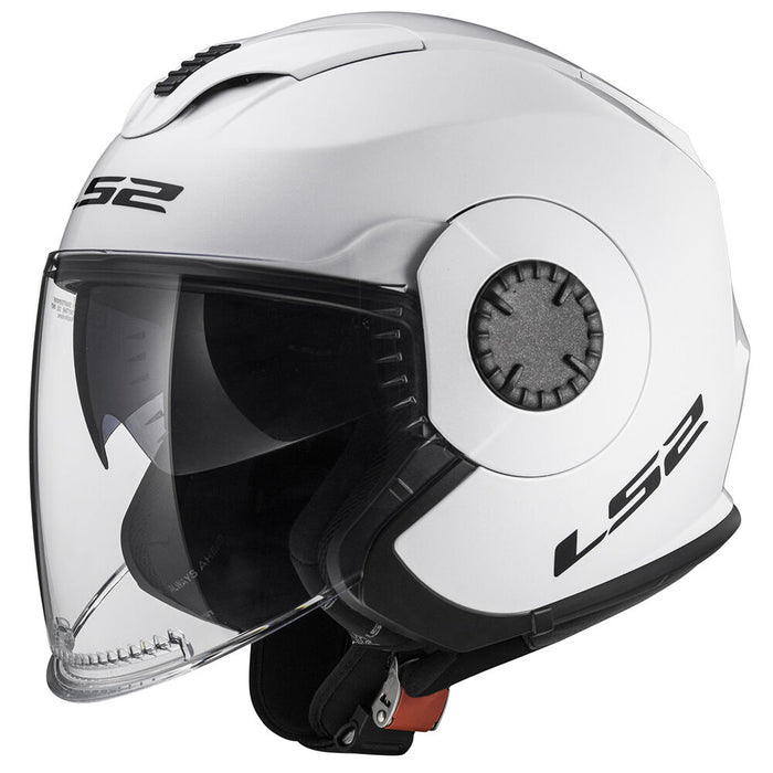 LS2 VERSO SOLID HELMET 2026 in White