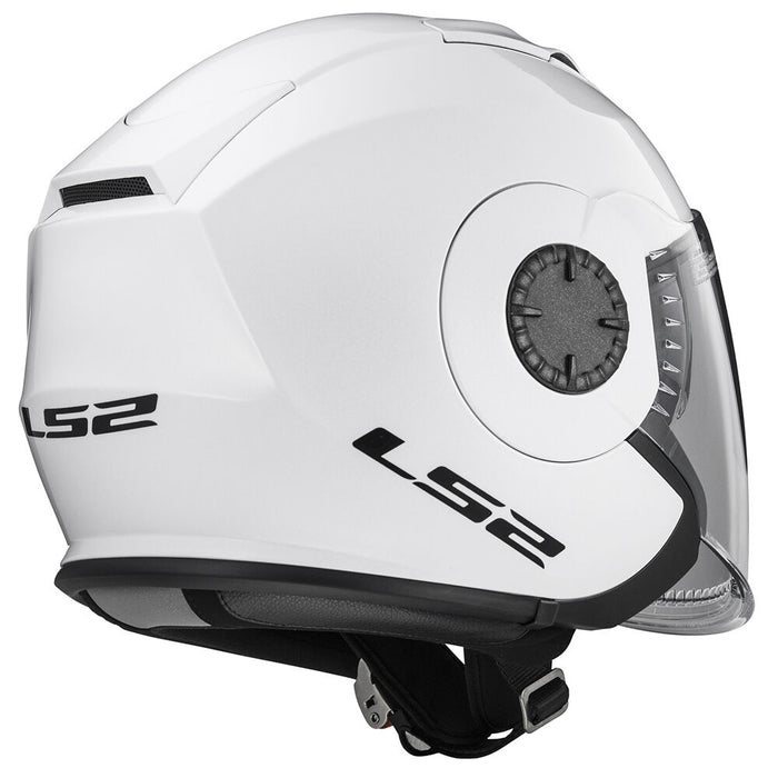 LS2 VERSO SOLID HELMET 2026 in White