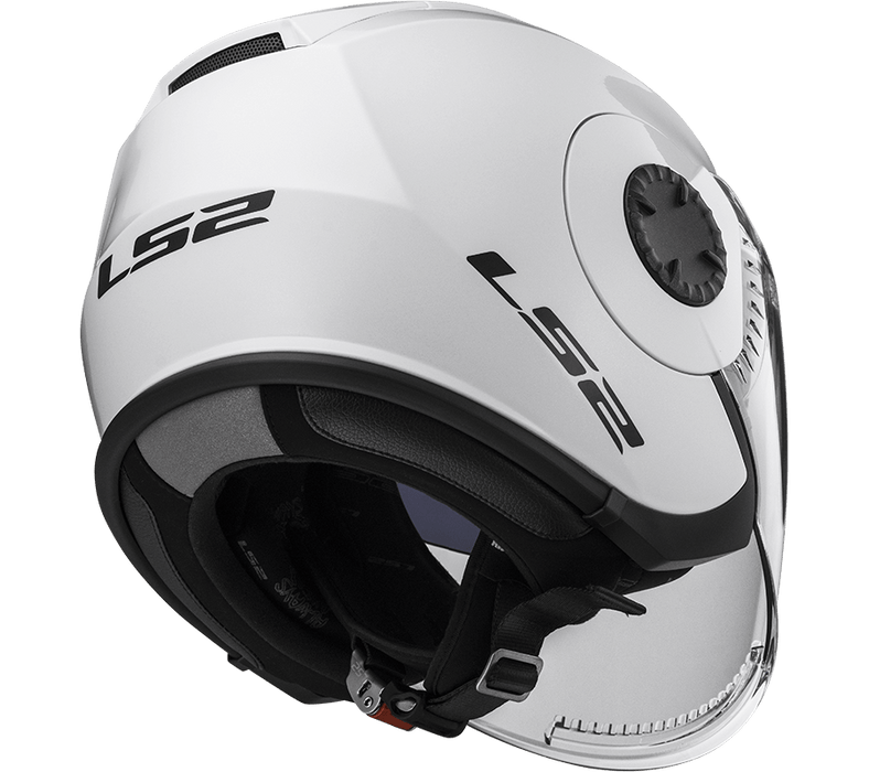 LS2 VERSO SOLID HELMET 2026 in White