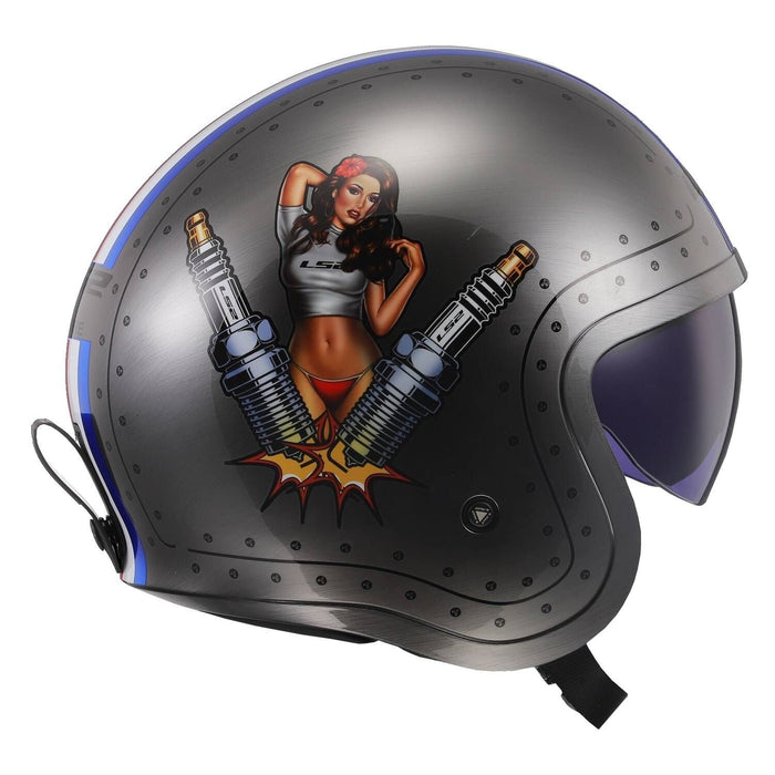 LS2 SPITFIRE SPARK HELMET 2026 in Brush