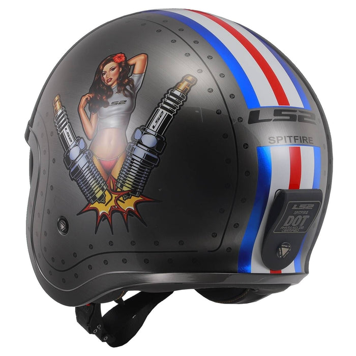 LS2 SPITFIRE SPARK HELMET 2026 in Brush