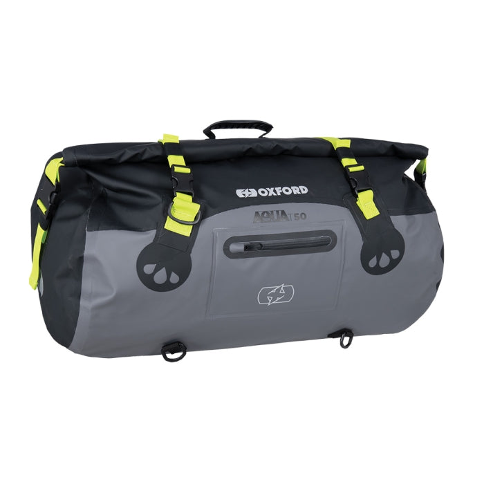 OXFORD AQUA T ROLLBAGS 50L 2026 in Black/Gray/Fluo