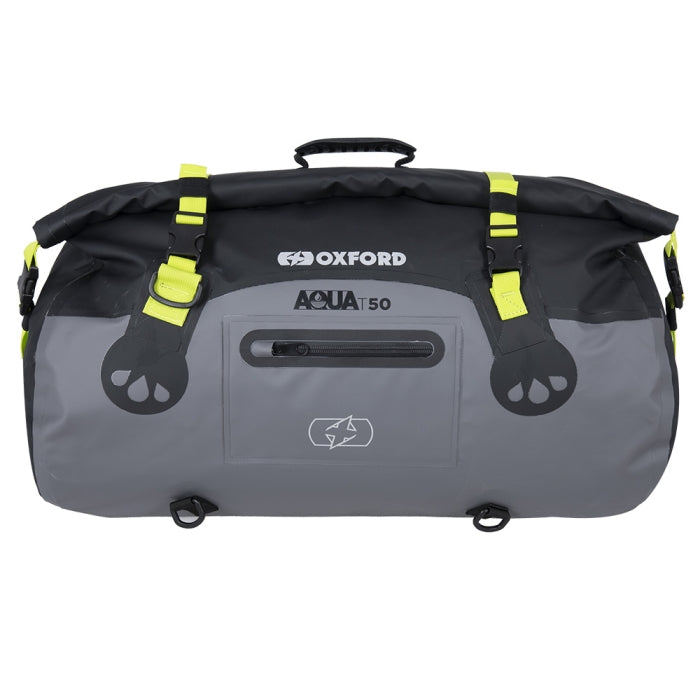 OXFORD AQUA T ROLLBAGS 50L 2026 in Black/Gray/Fluo