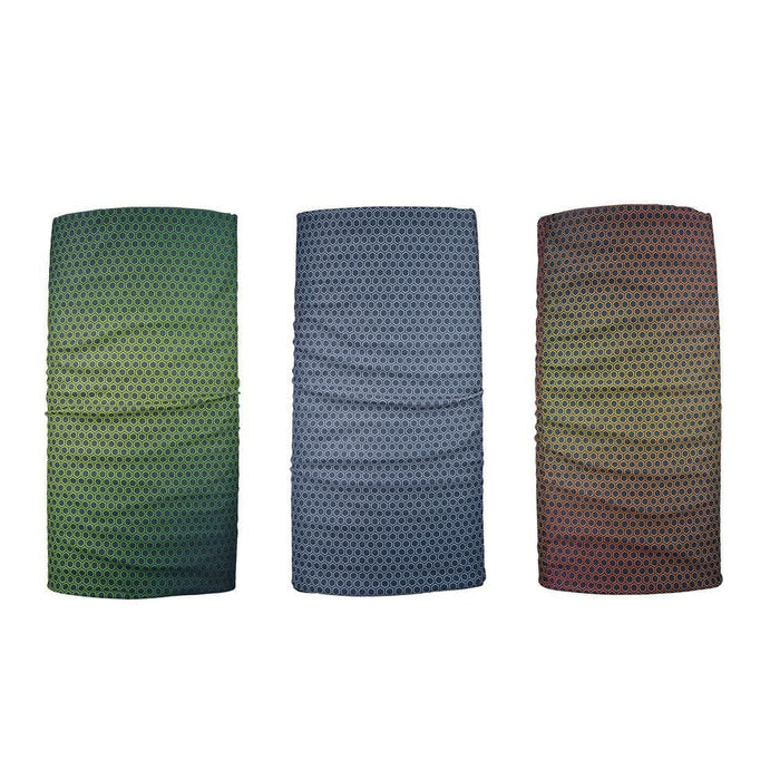 OXFORD COMFY MULTI-FUNCTIONAL HEAD & NECK TUBE in Green/Blue/Orange